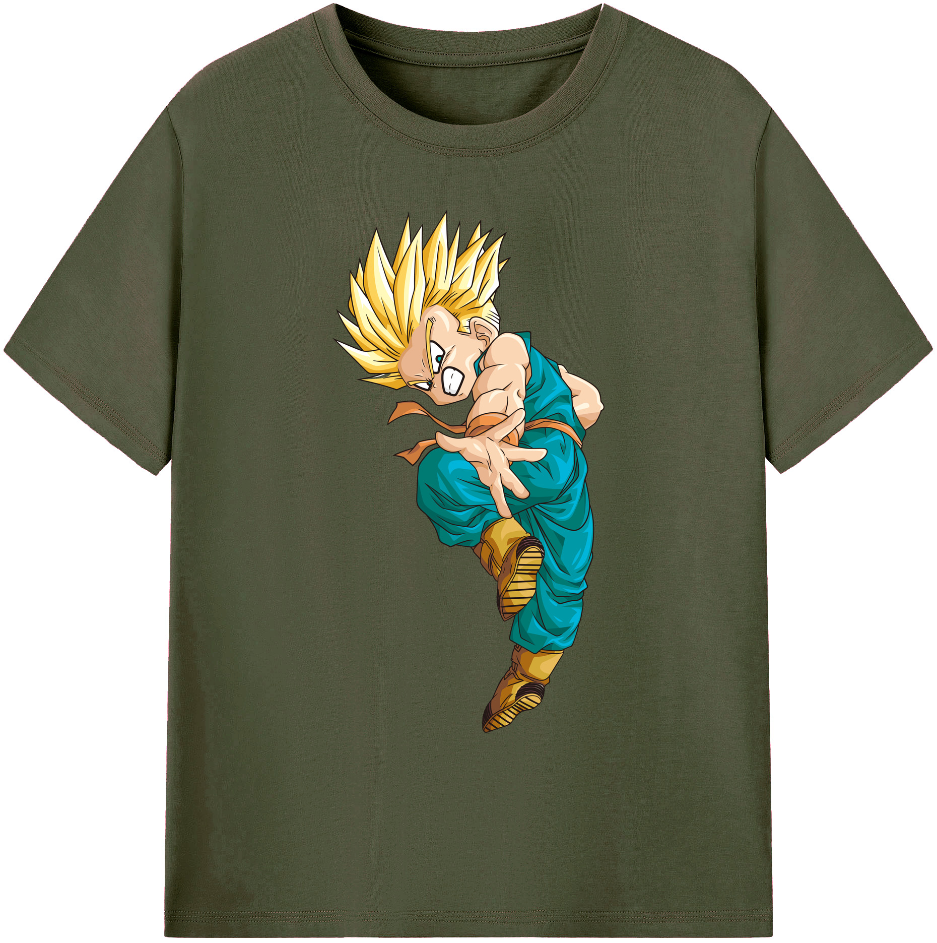 （画像用） ドラゴンボール DRAGON BALL 綿100％ メンズ半袖Tシャツ｜肌触りやわらか＆通気性